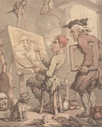 Ein Künstleratelier